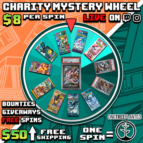 Live Break Charity Mystery Prize Wheel (Live Aug 8th 10pm EST)