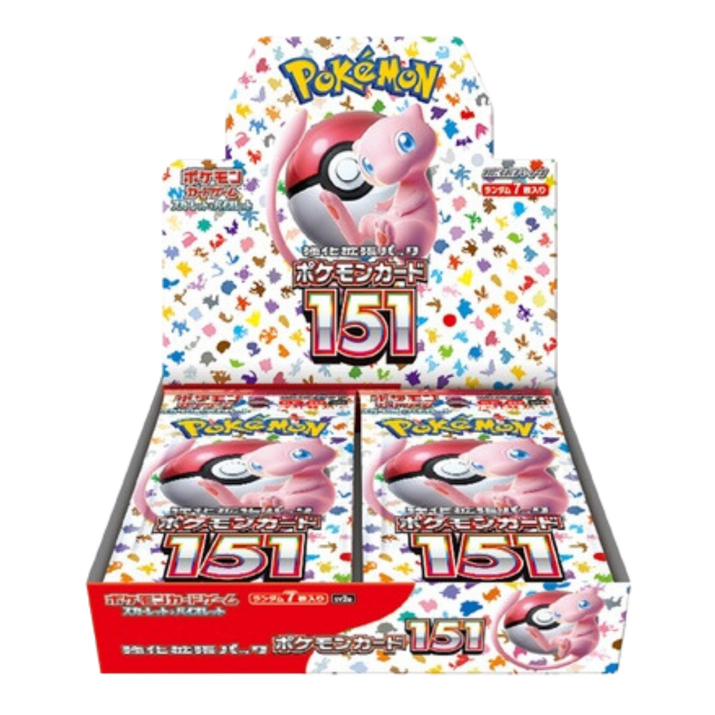 Japanese Pokemon 151 Booster Box Sealed HeadCharizard Japanese Pokemon 151 Booster Box Sealed HeadCharizard